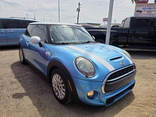 Blue 2015 MINI Hardtop Cooper S