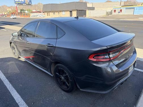 Black 2016 Dodge Dart GT
