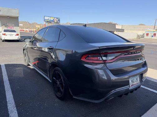 Black 2016 Dodge Dart GT