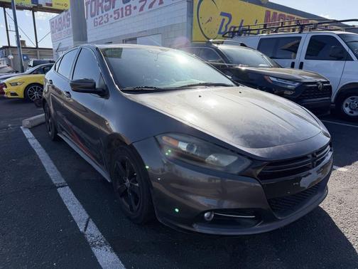 Black 2016 Dodge Dart GT