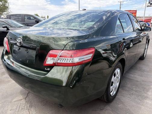 Green 2011 Toyota Camry LE