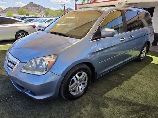 Blue 2005 Honda Odyssey EX-L