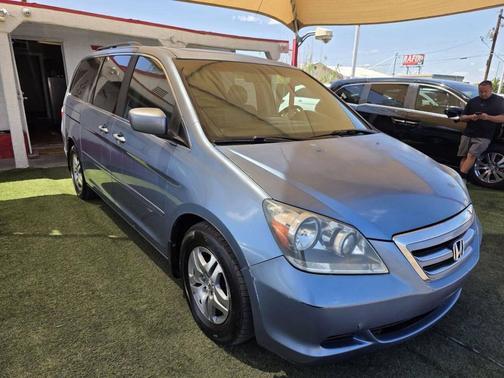Blue 2005 Honda Odyssey EX-L