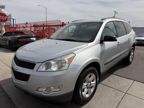 Silver 2012 Chevrolet Traverse LS