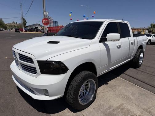 White 2016 RAM 1500 Sport