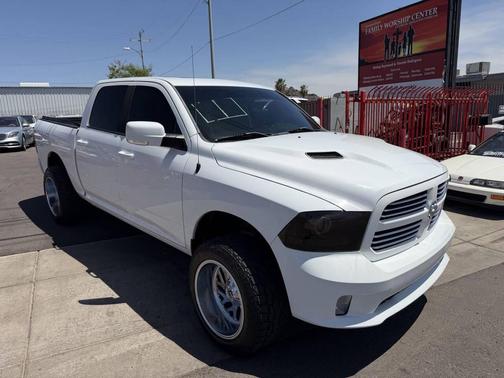 White 2016 RAM 1500 Sport