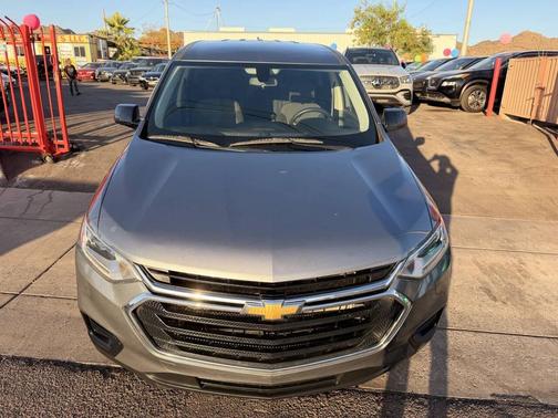 Gray 2021 Chevrolet Traverse LS