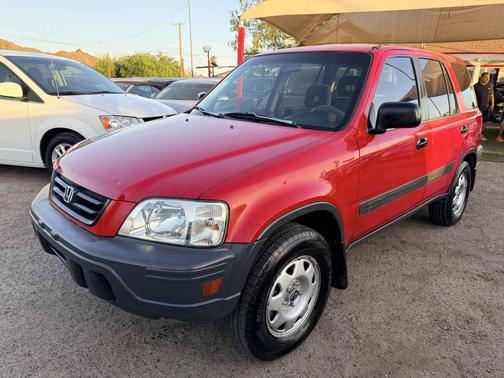 Red 2000 Honda CR-V LX