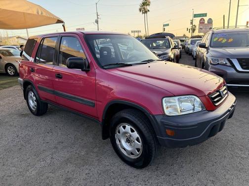 Red 2000 Honda CR-V LX
