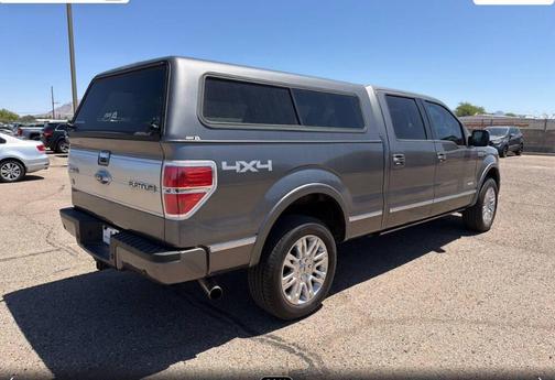 Gray 2012 Ford F-150 Platinum