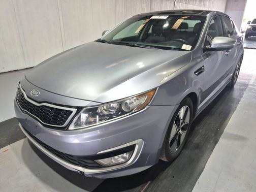 Gray 2011 Kia Optima Hybrid EX