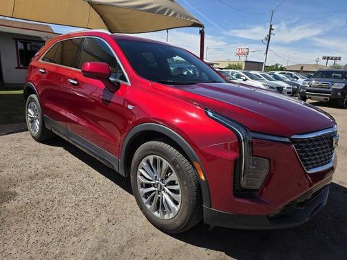Red 2024 Cadillac XT4 Premium Luxury
