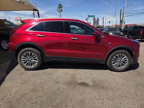 Red 2024 Cadillac XT4 Premium Luxury