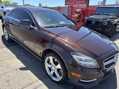 Brown 2013 Mercedes-Benz CLS-Class CLS 550 4dr Sedan