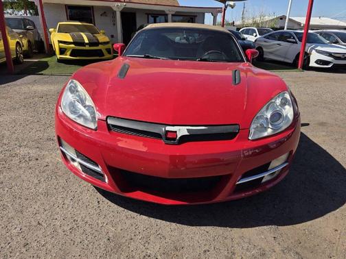 Red 2007 Saturn Sky Base 2dr Convertible