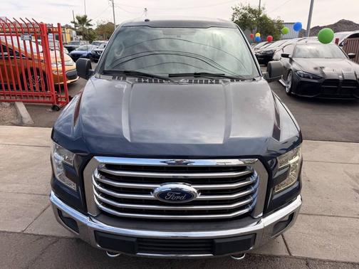 Blue 2017 Ford F-150 XLT