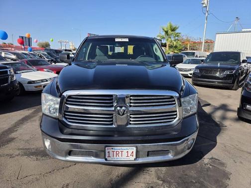 Black 2014 RAM 1500 Big Horn 4x4 4dr Quad Cab 6.3 ft. SB Pickup