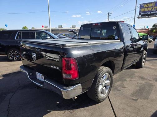 Black 2014 RAM 1500 Big Horn 4x4 4dr Quad Cab 6.3 ft. SB Pickup