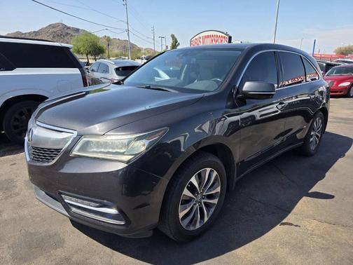 Gray 2015 Acura MDX 3.5L