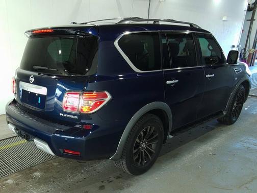 Blue 2017 Nissan Armada Platinum 4x4 4dr SUV