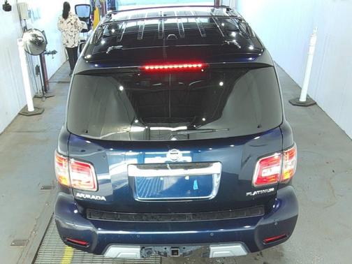 Blue 2017 Nissan Armada Platinum 4x4 4dr SUV