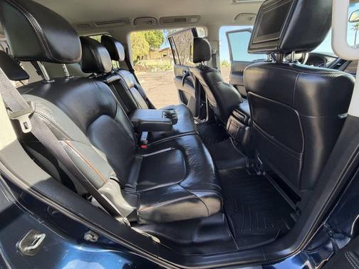 Blue 2017 Nissan Armada Platinum 4x4 4dr SUV