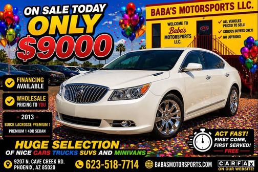 White 2013 Buick LaCrosse Premium 1