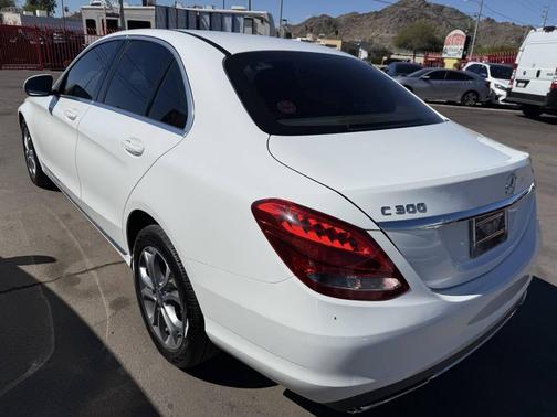 White 2015 Mercedes-Benz C-Class C 300 4MATIC Sport