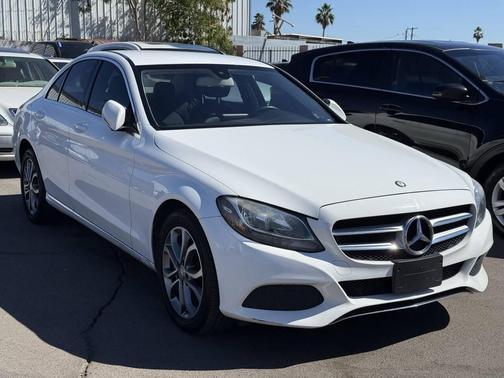 White 2015 Mercedes-Benz C-Class C 300 4MATIC Sport