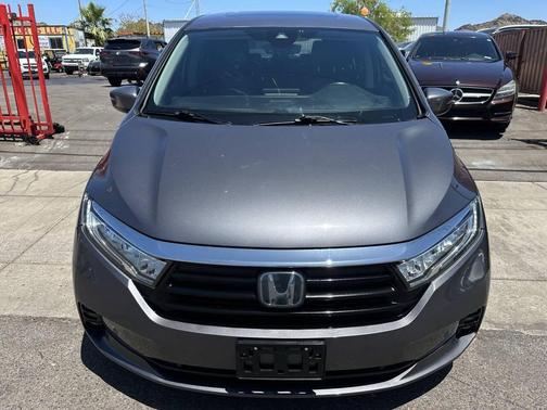 Gray 2021 Honda Odyssey Touring 4dr Mini Van