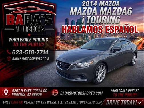 Gray 2014 Mazda Mazda6 i Touring