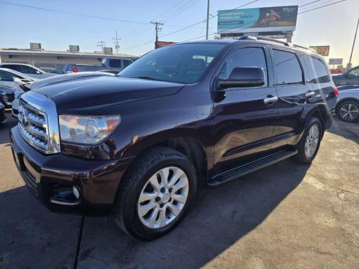 Purple 2016 Toyota Sequoia SR5