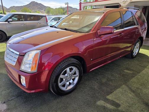 Burgundy 2007 Cadillac SRX V6