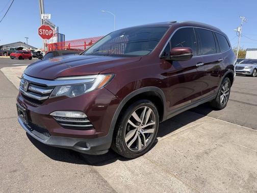 Red 2016 Honda Pilot Touring