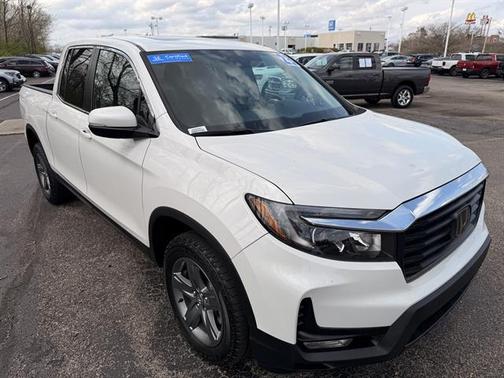 Platinum White Pearl 2023 Honda Ridgeline RTL