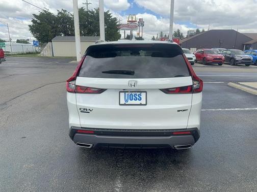Platinum White Pearl 2026 Honda CR-V Hybrid Sport-L AWD