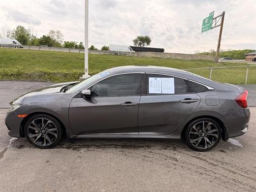 Modern Steel Metallic 2020 Honda Civic Sport