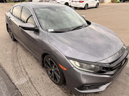 Modern Steel Metallic 2020 Honda Civic Sport