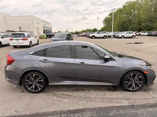 Modern Steel Metallic 2020 Honda Civic Sport