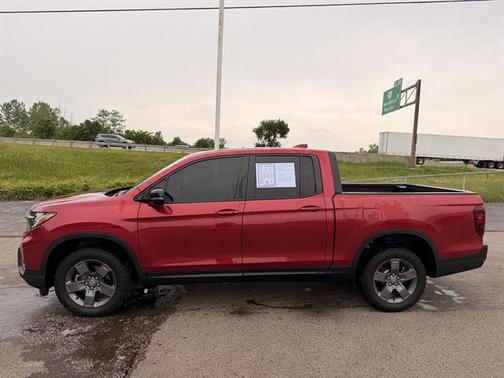 Radiant Red Metallic II 2025 Honda Ridgeline TrailSport