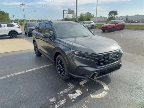 Meteorite Gray Metallic 2026 Honda CR-V Hybrid Sport-L AWD