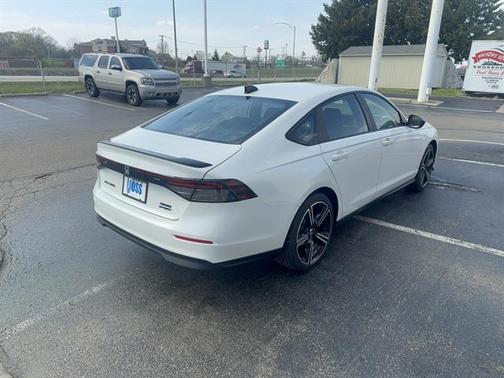 Platinum White Pearl 2026 Honda Accord Hybrid Sport