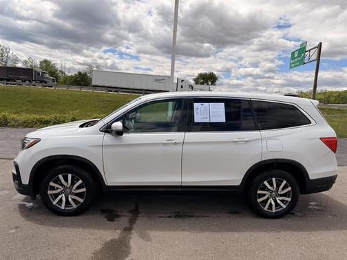 Platinum White Pearl 2021 Honda Pilot AWD EX-L