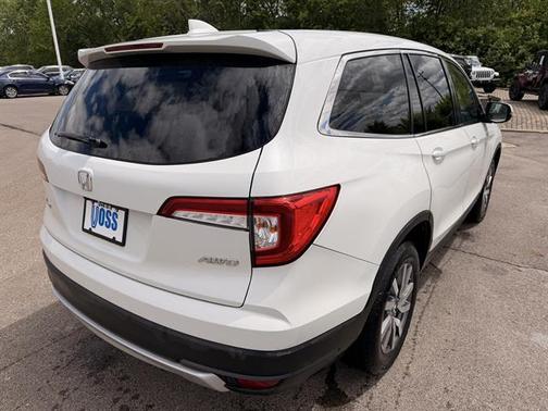 Platinum White Pearl 2021 Honda Pilot AWD EX-L