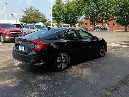 BLACK 2017 Honda Civic EX-T