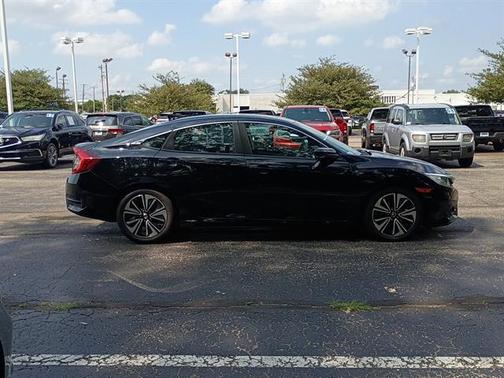 BLACK 2017 Honda Civic EX-T