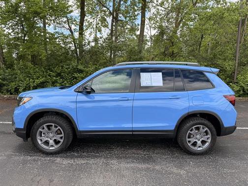 Diffused Sky Blue Pearl 2025 Honda Passport AWD TrailSport