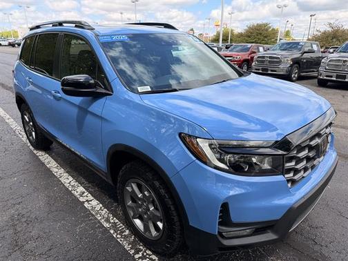 Diffused Sky Blue Pearl 2025 Honda Passport AWD TrailSport