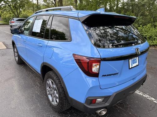 Diffused Sky Blue Pearl 2025 Honda Passport AWD TrailSport
