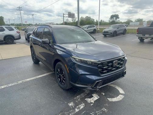 Canyon River Blue Metallic 2026 Honda CR-V Hybrid Sport-L AWD